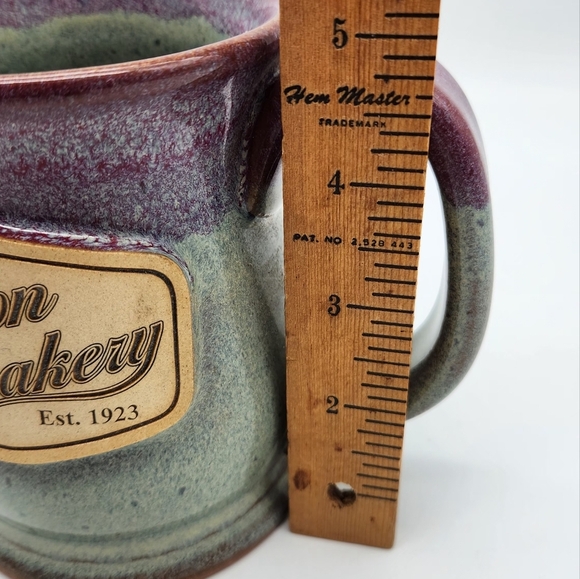 Handcrafted Sunset Hill Stoneware  Mug "Slaton Bakery" Texas Made In USA NWOT - Picture 7 of 7